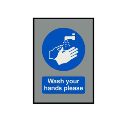 Disinfection mat Wash your hands please 85 X 120 cm +-5%